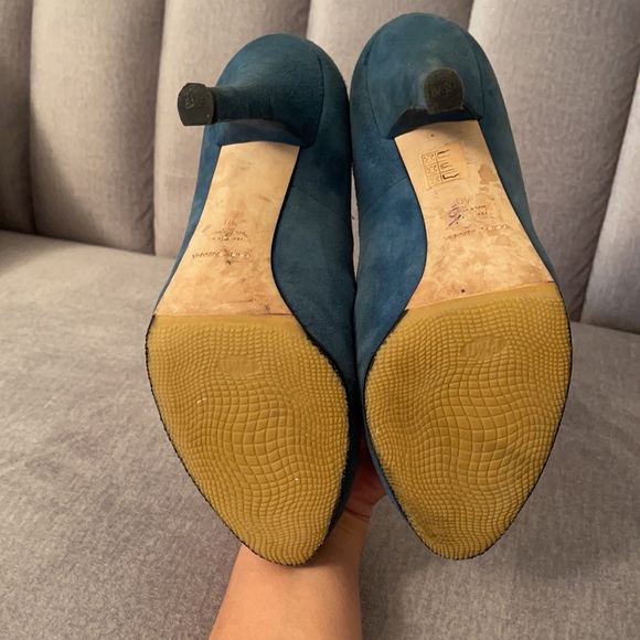 DOLCE & GABBANA Authentic heels pumps blue 39 us 9 - Picture 9 of 11